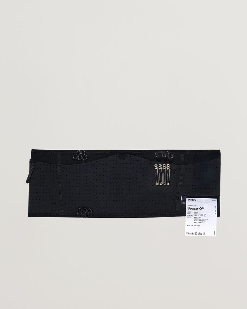 Satisfy Space-O Belt Black – Svart