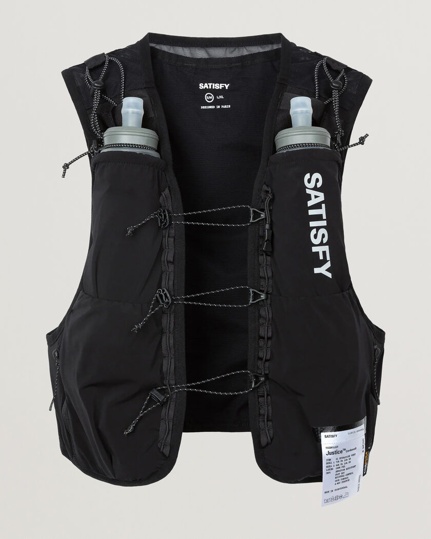 Satisfy TechSilk Drift Cordura 5L Hydration Vest Black – Svart