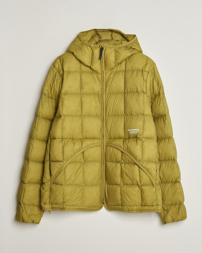 Pas Normal Studios Off-Race Down Liner Jacket Dark Lime – Grønn
