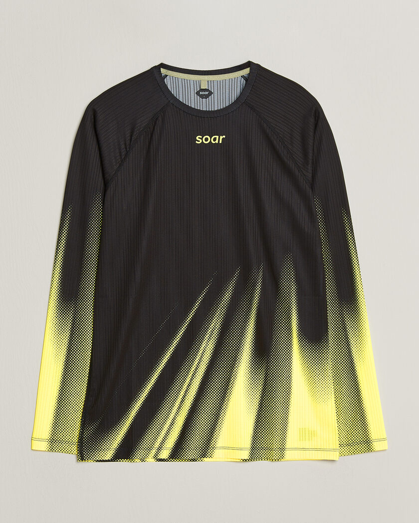 SOAR Running LS Race Base Yellow/Black – Flerfarget