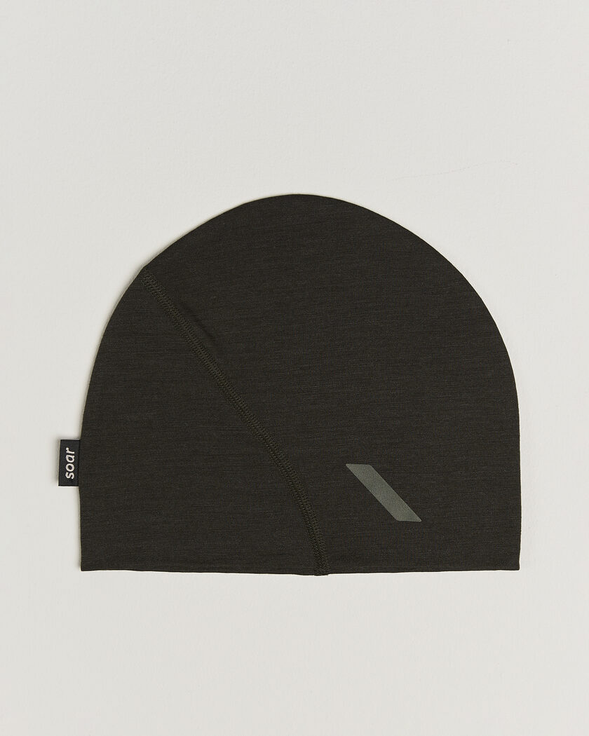 SOAR Running Merino/Silk Beanie Forest – Grønn