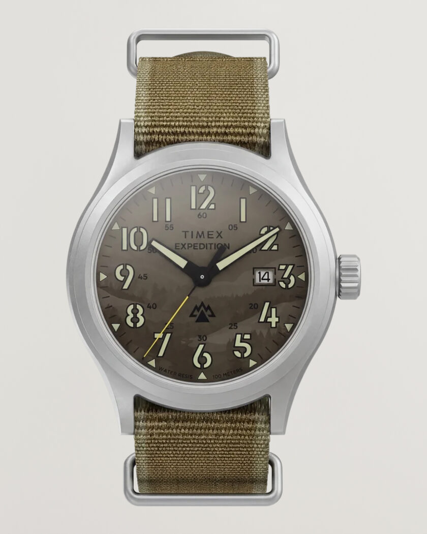 Timex Expedition Sierra Fabric Strap 40mm Khaki Camo Dial – Brun