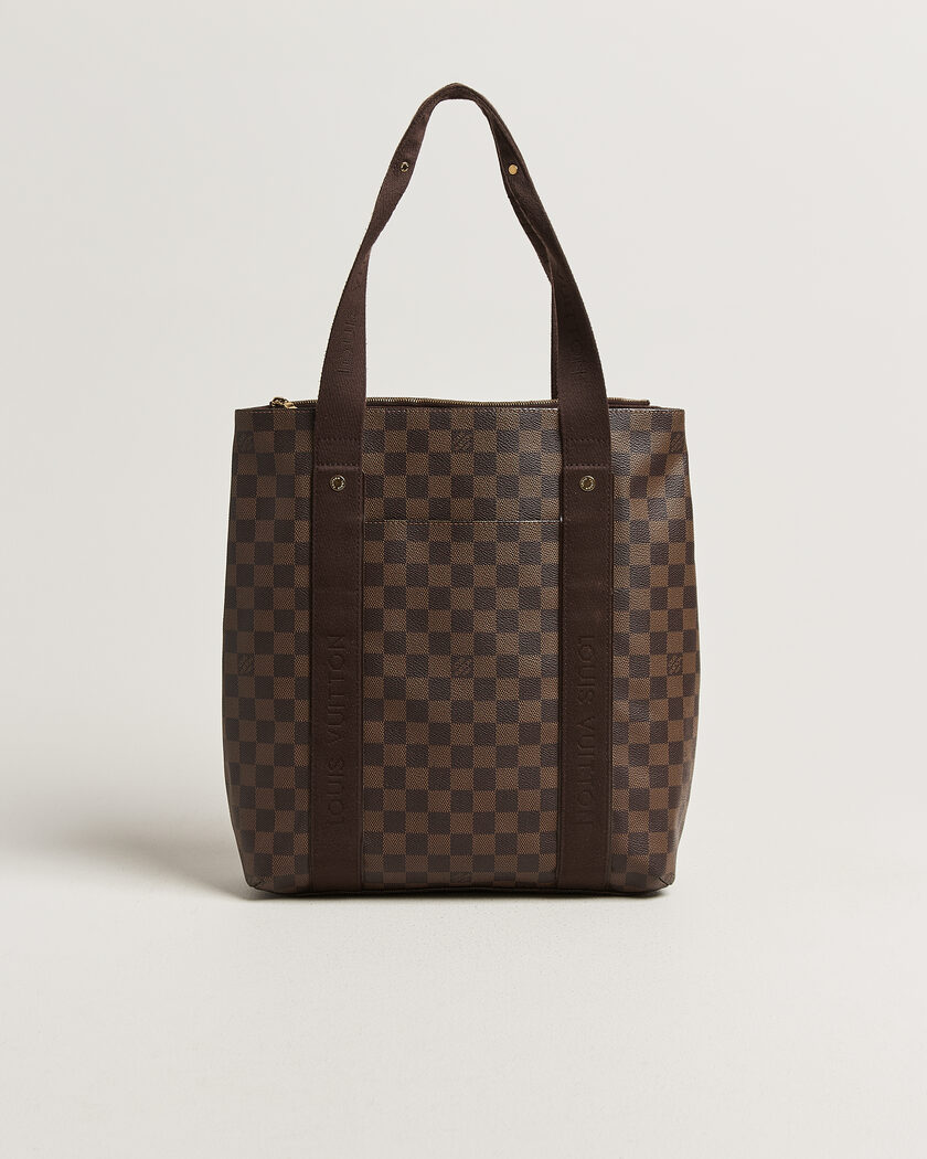 Louis Vuitton Pre-Owned Cabas Bobur Tote Bag Damier Ebene – Brun