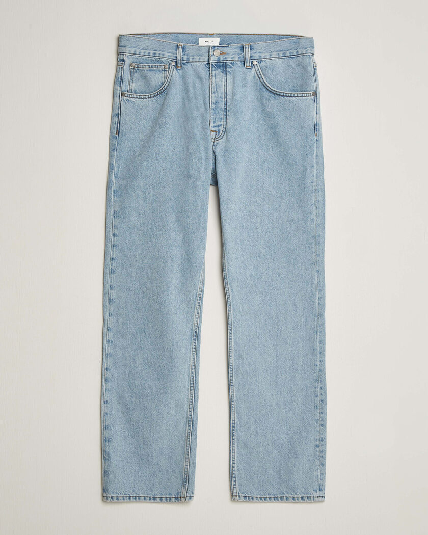 NN07 Sonny Regular Fit Jeans Light Rinsed Blue – Blå