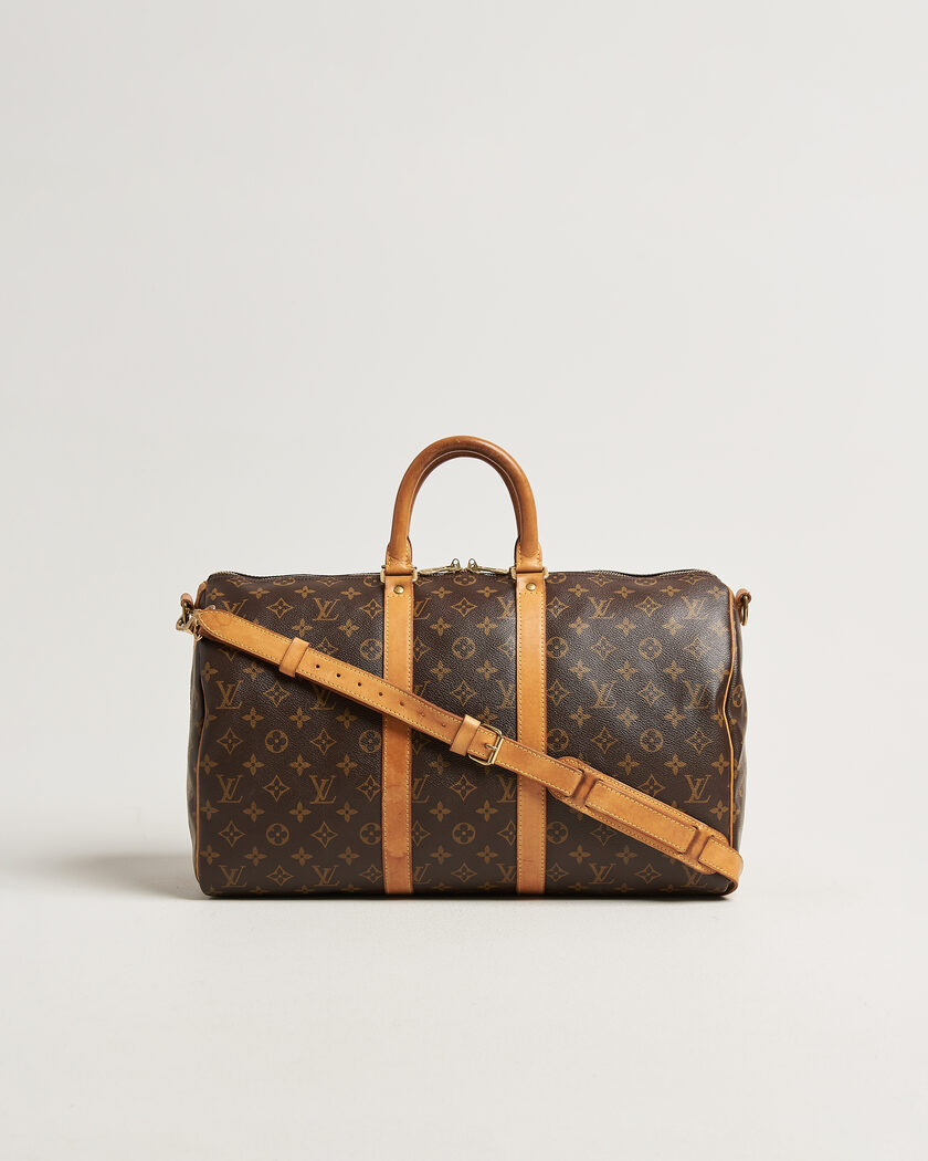 Louis Vuitton Pre-Owned Keepall 45 Bandoulière Monogram – Brun