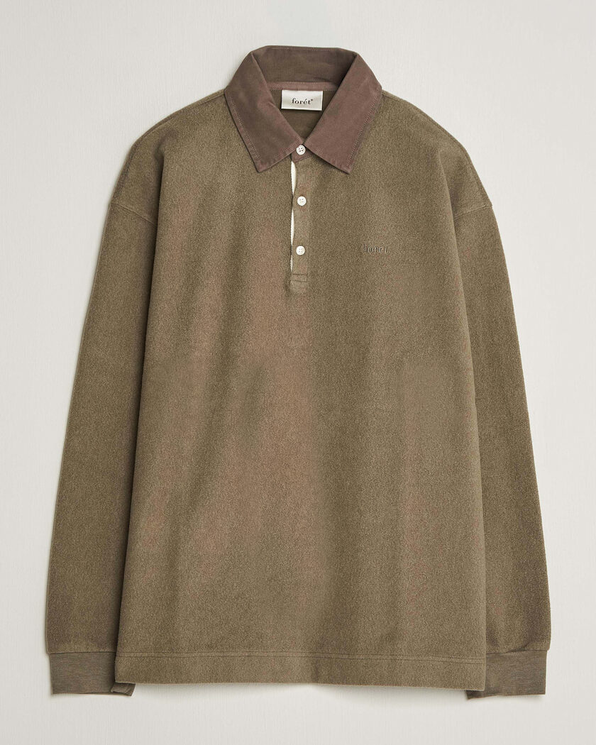Forét Herb Brushed Rugby Washed Brown – Brun