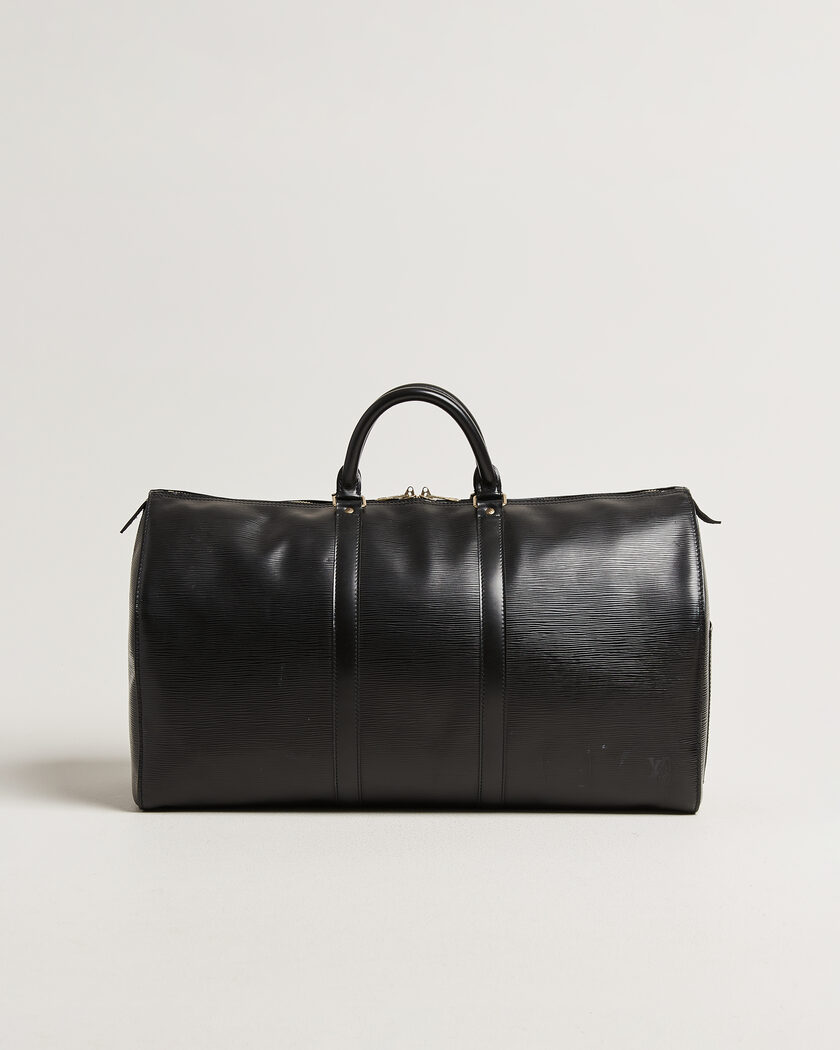 Louis Vuitton Pre-Owned Keepall Epi Leather 50 Black – Svart