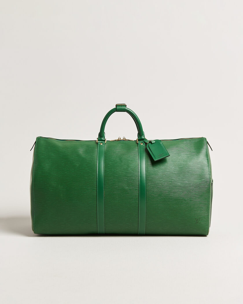 Louis Vuitton Pre-Owned Keepall 55 Epi Leather Green – Grønn