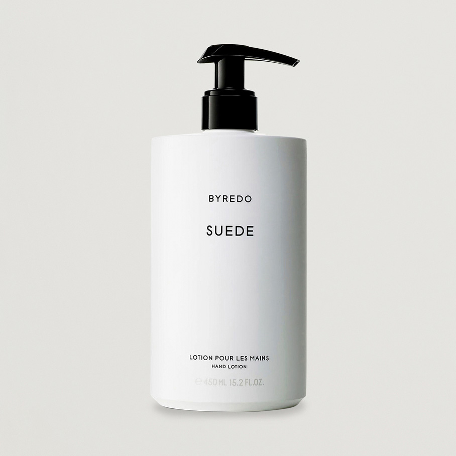 BYREDO Hand Lotion Suede 450ml hos CareOfCarl.no