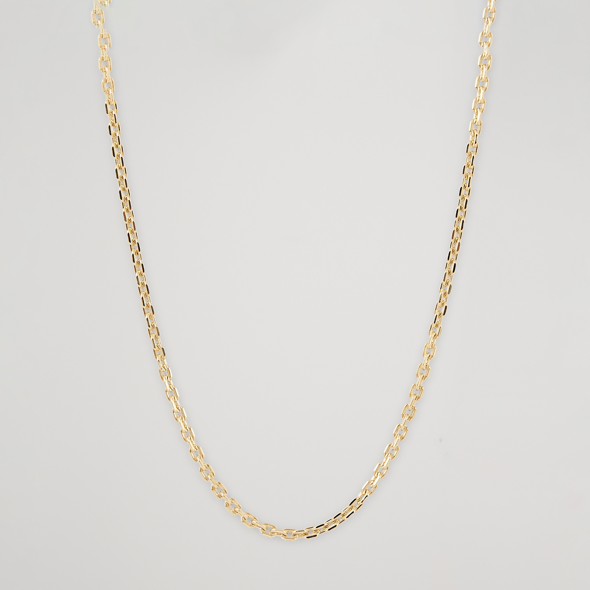 Tom Wood Anker Chain Necklace Gold hos CareOfCarl.no