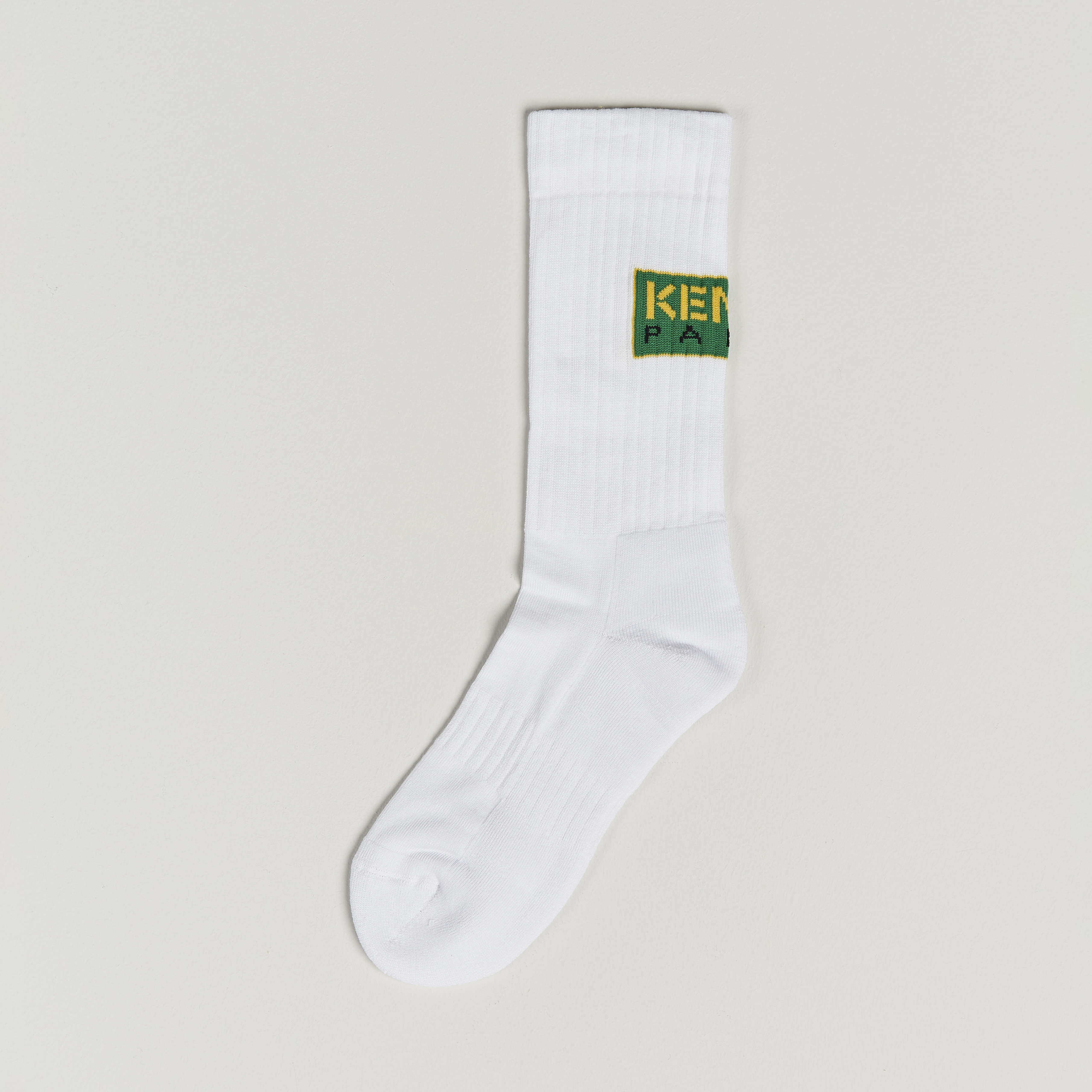 KENZO Cotton Socks White hos CareOfCarl.no