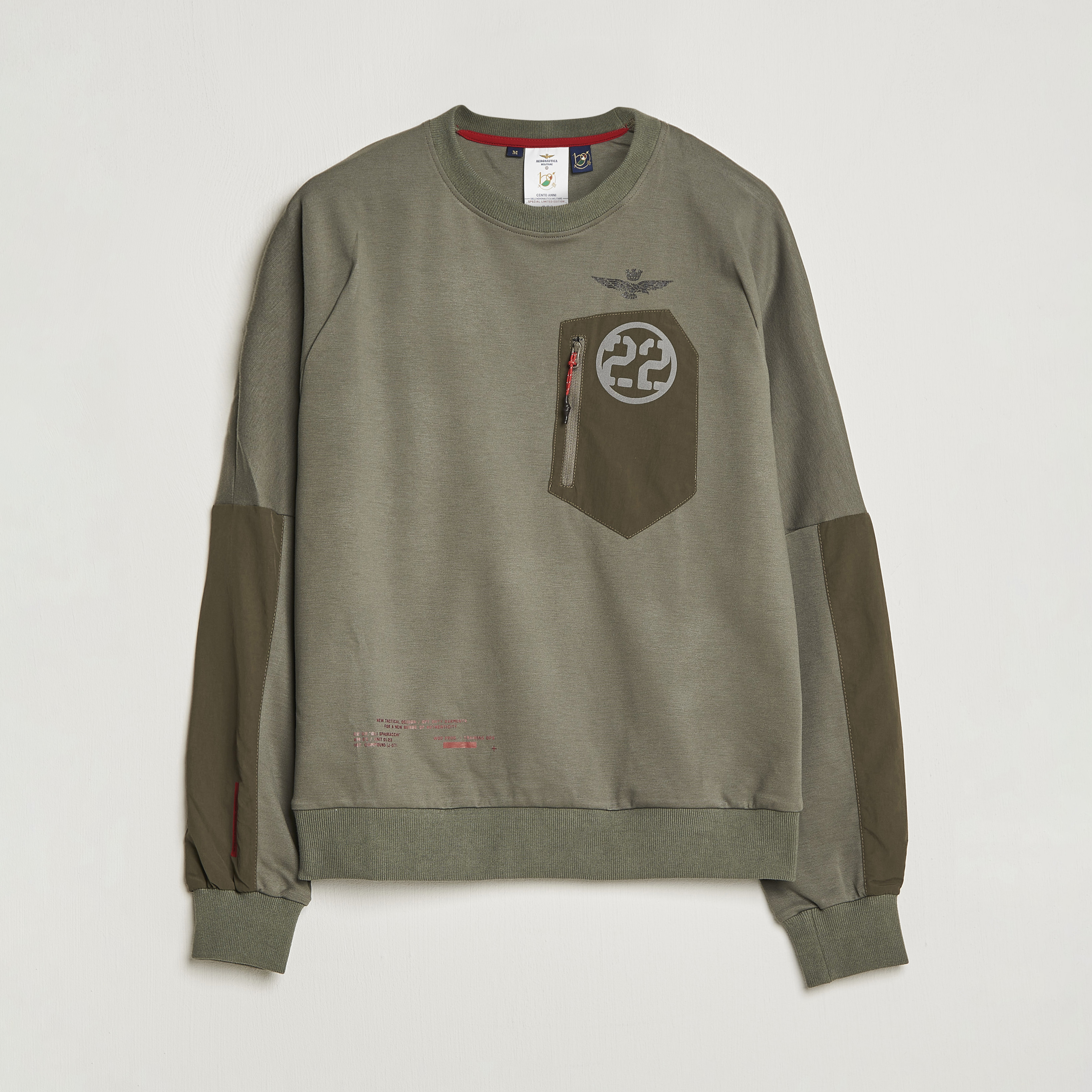 Aeronautica Militare completo bambino felpa e pantaloni grigio