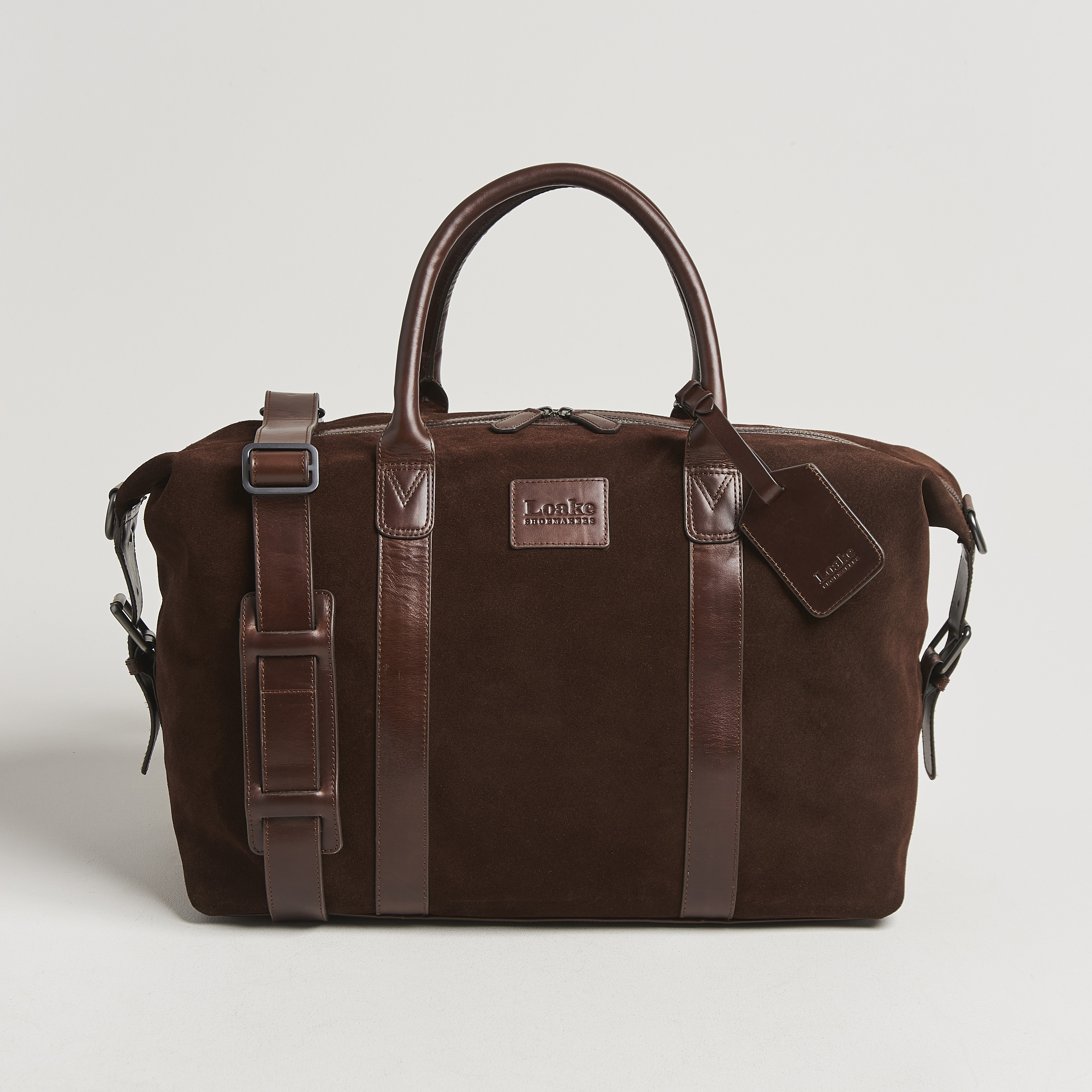 Loake Shoemakers Balmoral Suede Weekendbag Polo hos CareOfCarl.no
