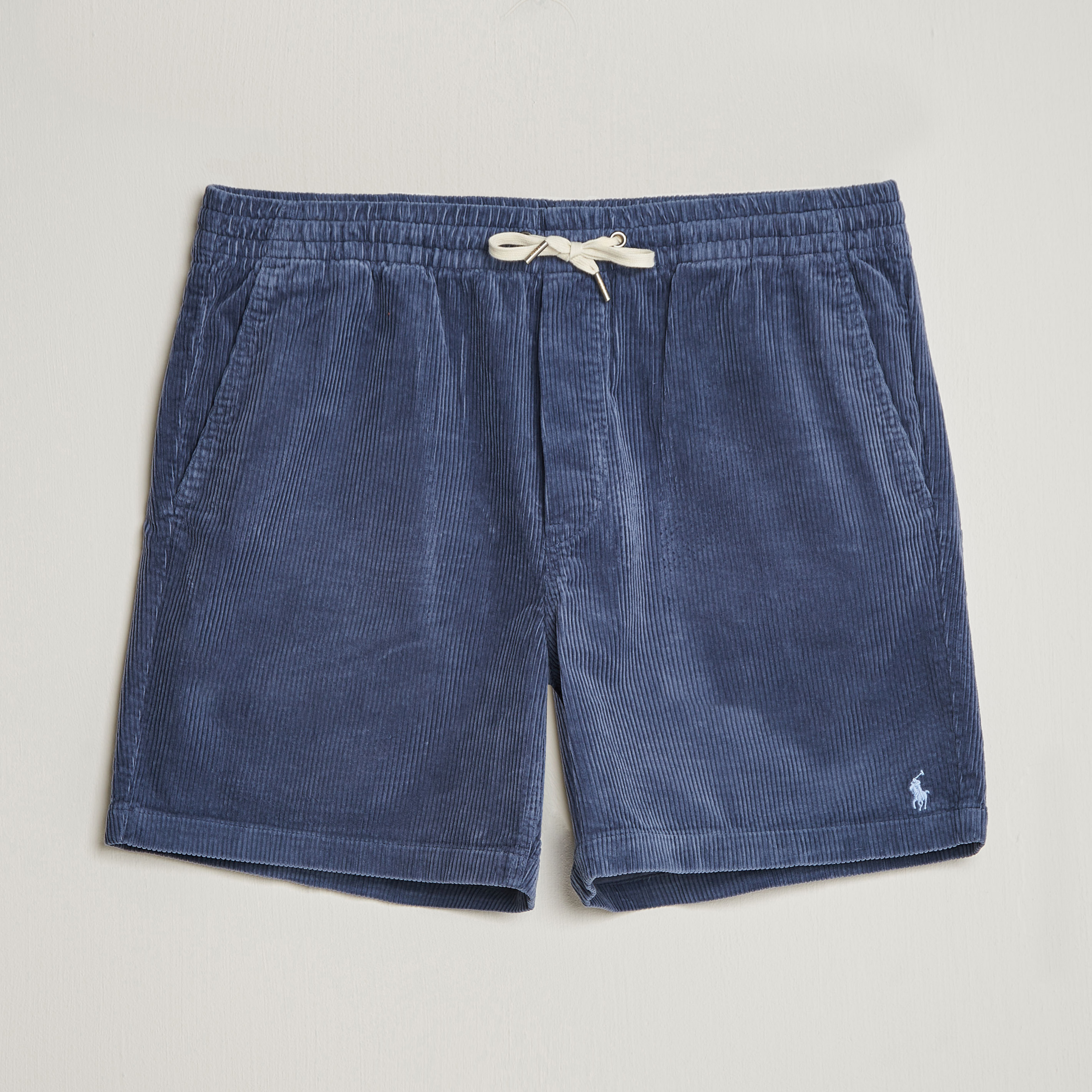Polo Ralph Lauren Corduroy Shorts Boston Navy hos CareOfCarl.no