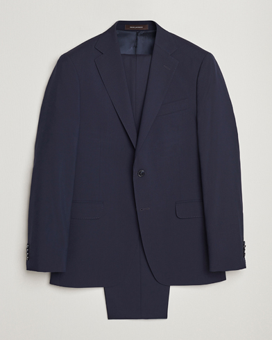 Herre | Dresser | Oscar Jacobson | Falk Wool Suit Blue