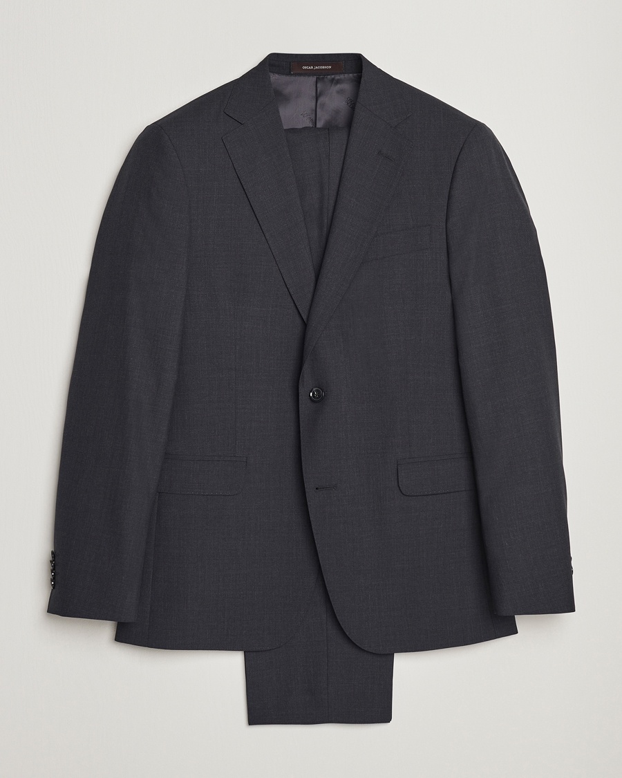 Herre | Feir nyttår med stil | Oscar Jacobson | Falk Wool Suit Grey