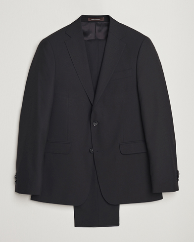 Herre | Dresser | Oscar Jacobson | Falk Wool Suit Black