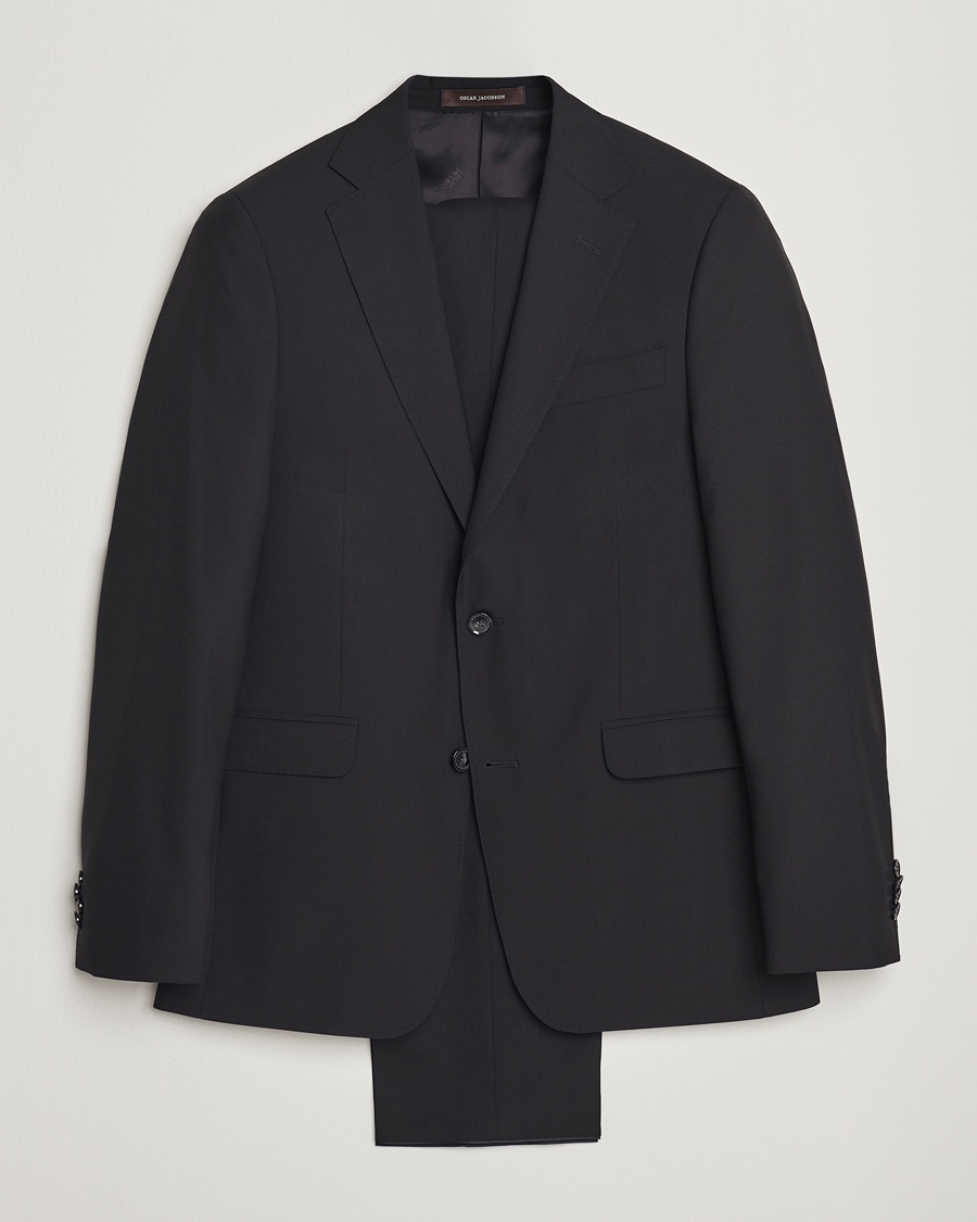 Herre | Feir nyttår med stil | Oscar Jacobson | Falk Wool Suit Black