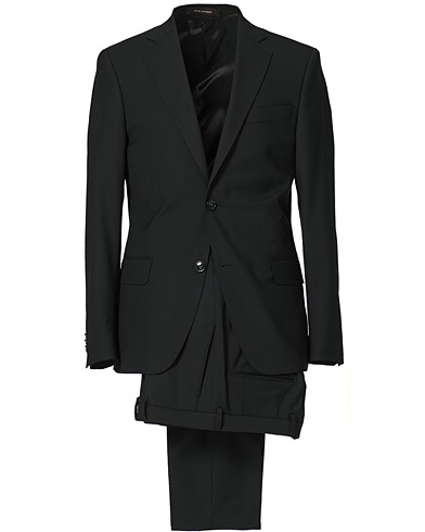 Oscar Jacobson Edmund Suit Super 120\'s Wool Black