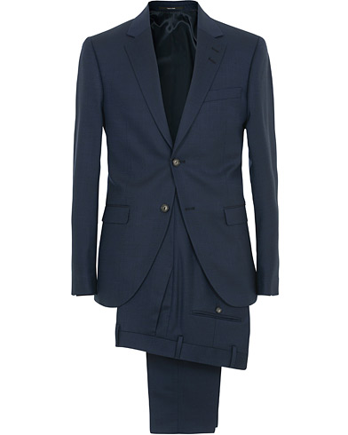 Lamonte 3 Wool Suit Blue