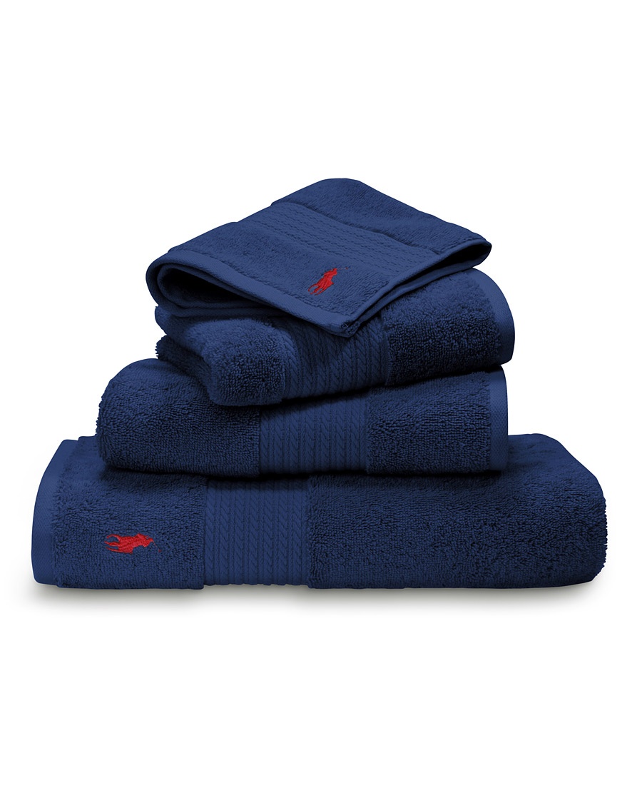 Herre | | Ralph Lauren Home | Polo Player 3-Pack Towels Marine