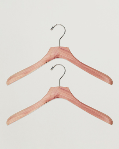 Herre | Care with Carl | Care with Carl | 6-Pack Cedar Wood Jacket Hanger