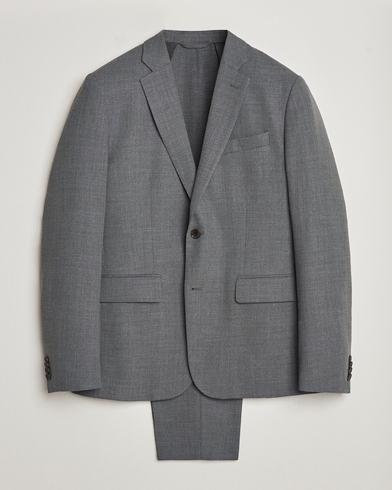  Hopper Active Hopsack Suit Grey Melange