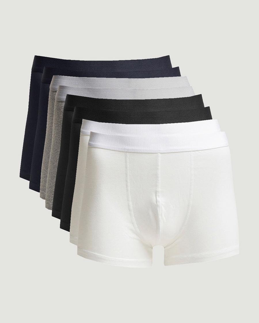Herre | Trunks | Bread & Boxers | 8-Pack Boxer Brief White/Black/Grey/Navy