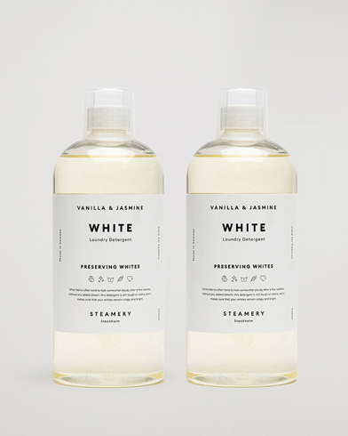 Herre | Vaskemiddel og tekstilspray | Steamery | 2-Pack White Laundry Detergent 750ml