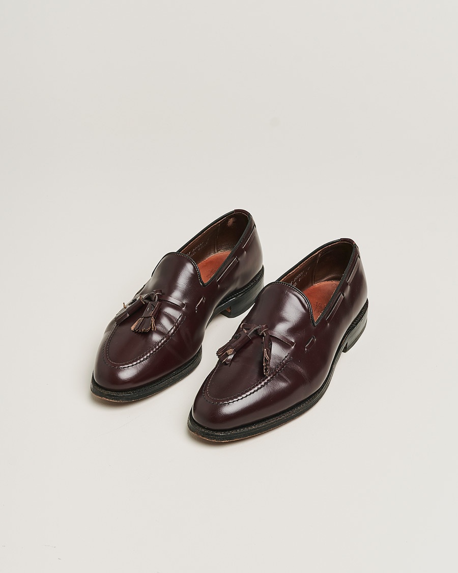 Pre-owned Allen Edmonds Grayson Loafer Burgundy US7/EU40 – Rød