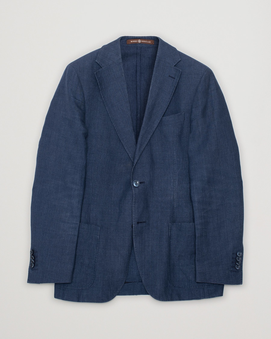 Herre | Pre-owned Spring & Summer | Pre-owned | Morris Heritage Edward Oxford Blazer Navy