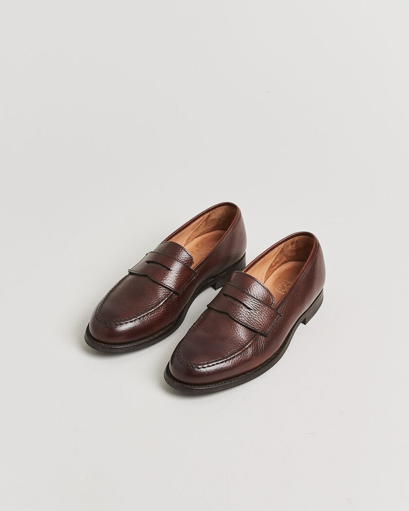 Crockett & Jones Boston City Sole Dark Brown Calf UK7 - EU41 – Brun