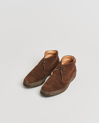 Sanders Joel Chukka Boot Chocolate Suede UK8,5 - EU42,5 – Brun