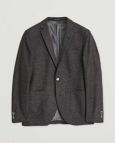 Herre | Pre-owned | Tiger of Sweden Wool Flannel Blazer Brown 46