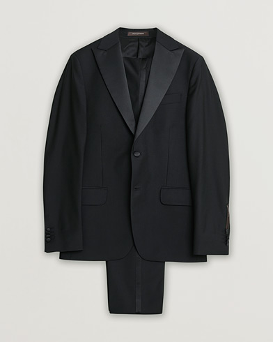 Herre | Pre-owned | Oscar Jacobson Elder & Denz Wool Tuxedo Black 46