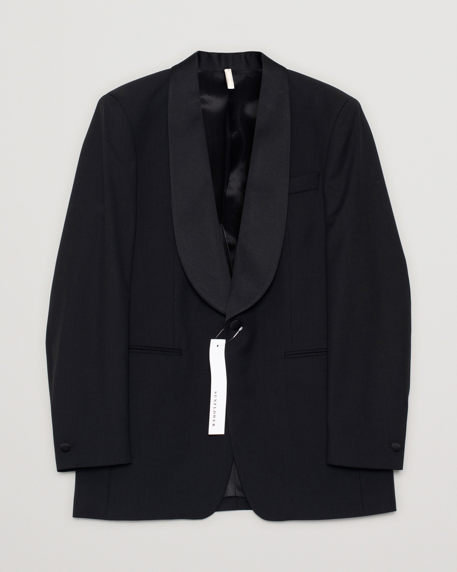 Herre | Pre-owned Dressjakker | Pre-owned | Sunflower Shawl Collar Tuxedo Jacket Black