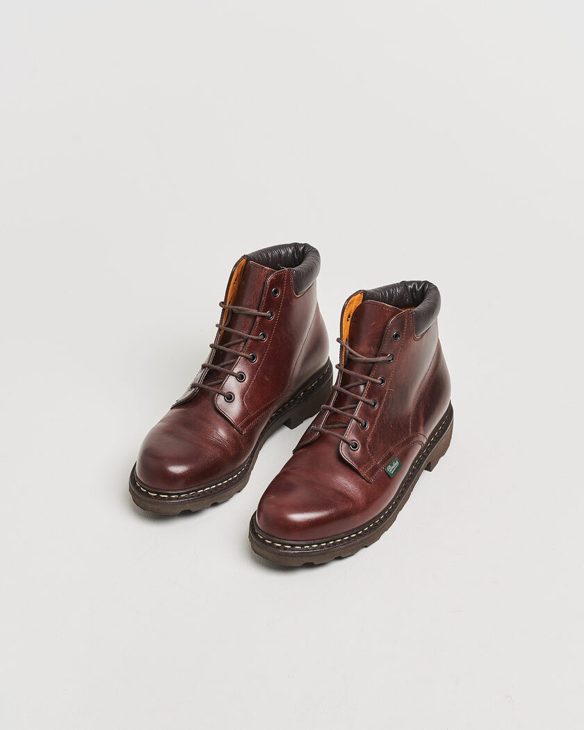 Pre-owned Paraboot Bergerac Boot Ecorce UK7 - EU41 – Brun