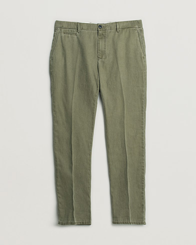 Pre-owned Dondup Joe Cotton Chinos Olive Green – Grønn