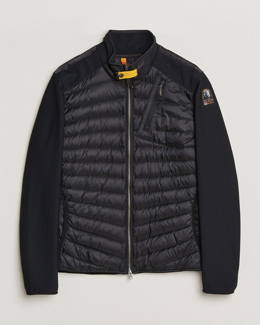 Pre-owned Parajumpers Jayden Mesh Hybrid Jacket Black XL – Svart