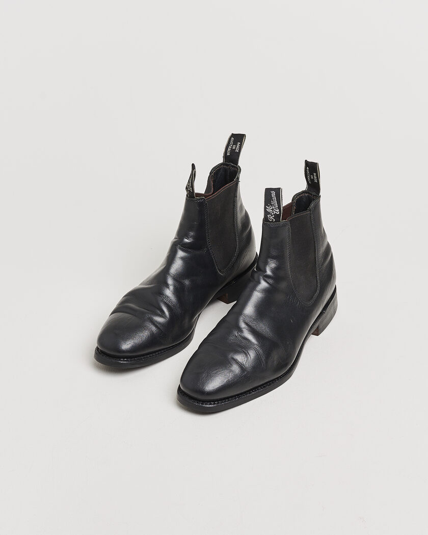 Pre-owned R.M.Williams Comfort Craftsman G Boot Yearling Black UK9 - EU43,5 – Svart