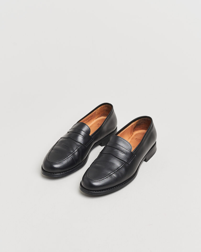 Pre-owned Myrqvist Stenhammar II Loafer Black Calf UK8 - EU42 – Svart