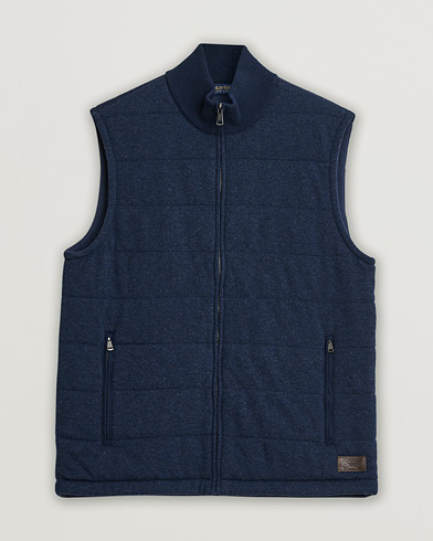 Herre | Pre-owned | Polo Golf Knitted Wool Vest Navy L