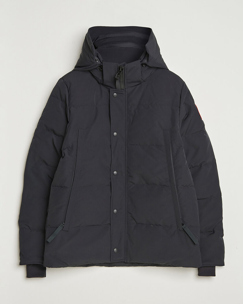 Pre-owned Canada Goose Wyndham Parka Black S – Svart