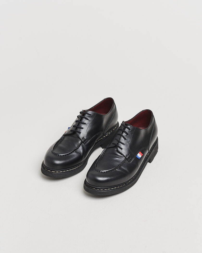 Pre-owned Paraboot Chambord Derby BBR Black UK8,5 - EU42,5 – Svart