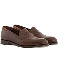  Whitehall Loafer Dark Brown Burnished Calf