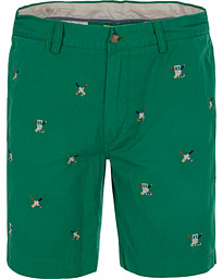  Cricket Chino Shorts Academy Green