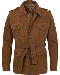  Suede Millard Jacket Camel