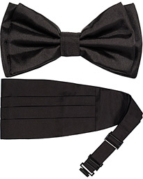 BOSS Cummerbund Set Black