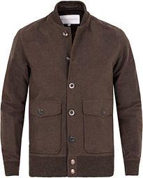  Moleskin Bomber Chocolate