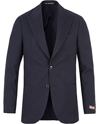  Mike Structured Blazer Dark Navy